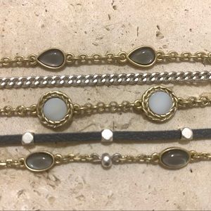 Lucky brand multi strand bracelet